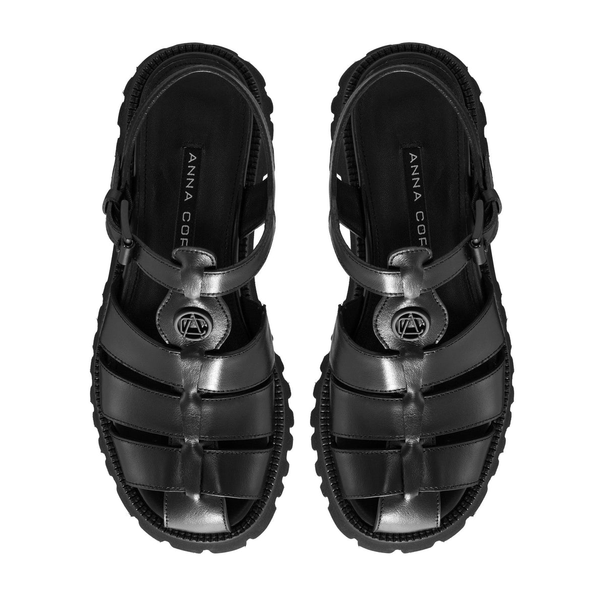 Sandale Dama 7567 Vitello Negru